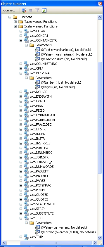 SQL Server Statistical and Probability functions