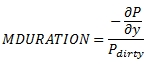 XLeratorDB formula for the OFCMDURATION SQL Server function  - Modified duration of a bond with an odd first coupon