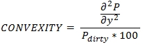XLeratorDB regular periodic interest convexity formula for RPICONVEXITY function for SQL Server